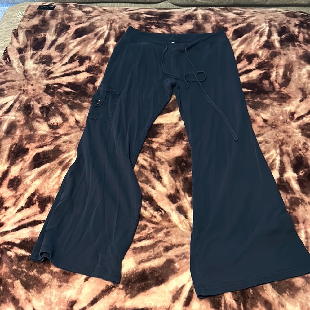 Navy blue sweatpants